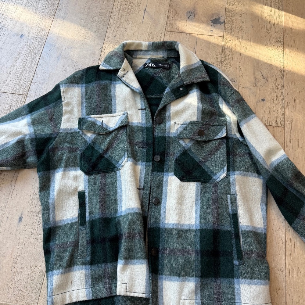 Zara plaid jacket